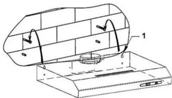 PKM UBH5000H2 - L'installation sur un placard. - 9