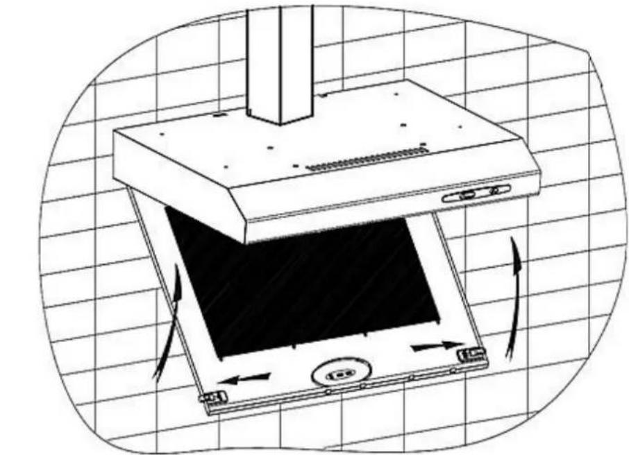 PKM UBH5000H2 - Befestigung des Kamins - 4