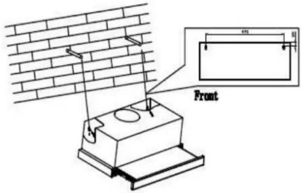 PKM BFS160BSPY - Installation, option 2 / below furniture (fig.2): - 1