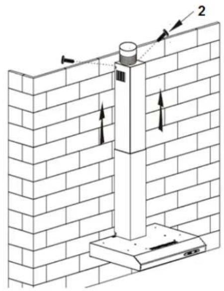PKM KHU602H - L'installation sur un placard. - 11