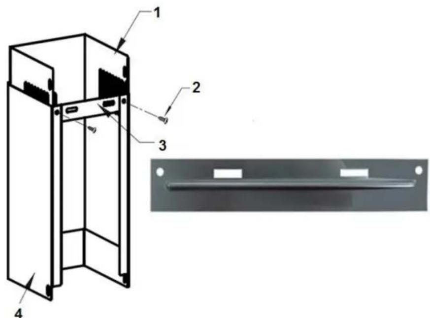 PKM KHU602H - L'installation sur un placard. - 9