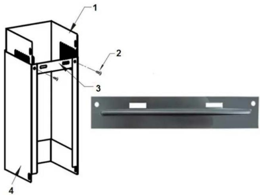 PKM KHU602H - Installatie op een kast. - 11