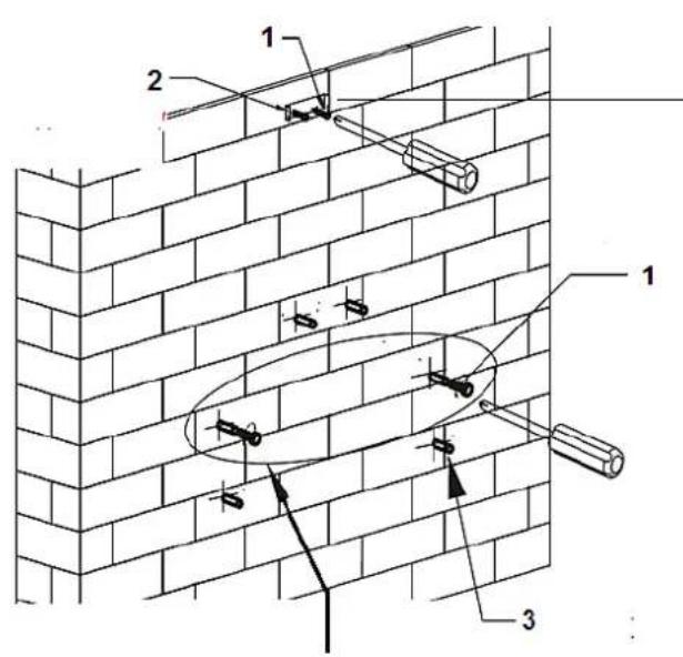 PKM KHU602H - Installatie op een kast. - 3