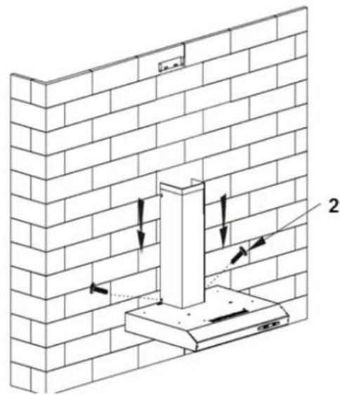 PKM KHU602H - Installatie op een kast. - 12