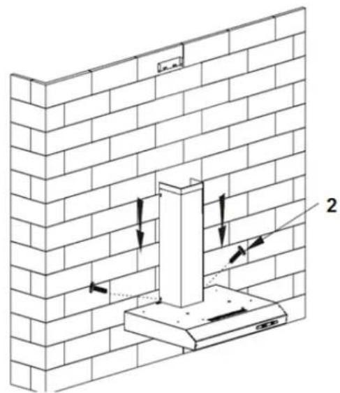 PKM KHU602H - Wall-installation (needed equipment available as an option). - 9