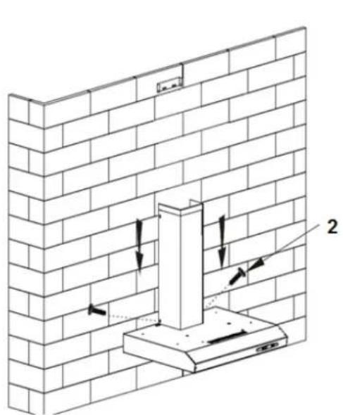 PKM KHU602H - L'installation sur un placard. - 10