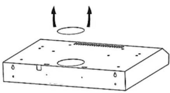 PKM KHU602H - L'installation sur un placard. - 5