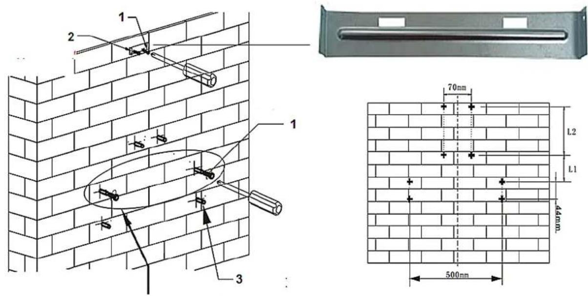 PKM KHU602H - L'installation sur un placard. - 3