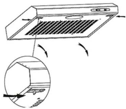 PKM KHU602H - Installatie op een kast. - 6