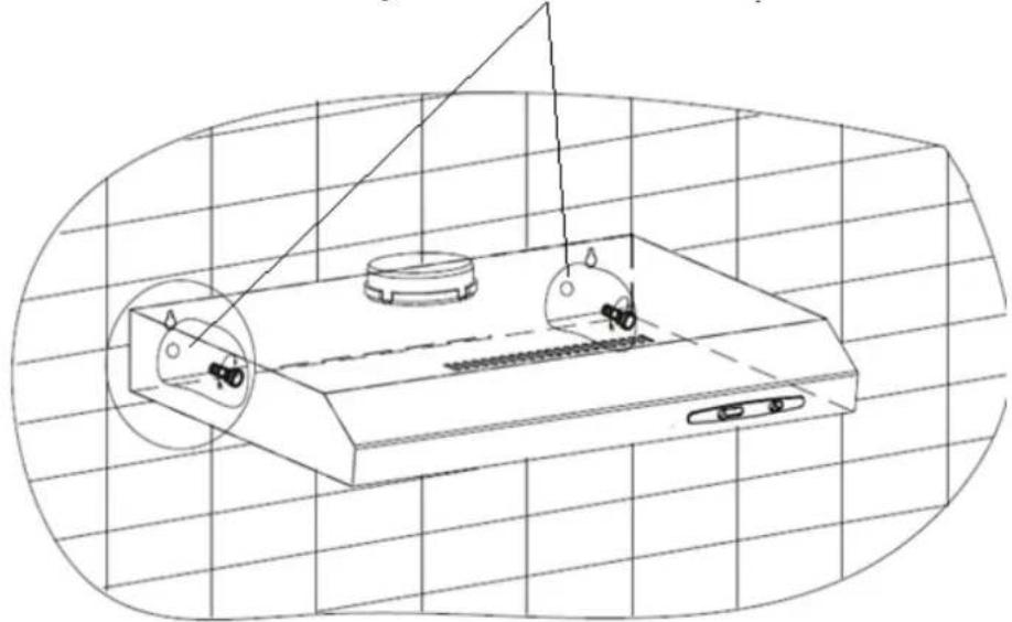 PKM KHU602H - Installatie op een kast. - 10