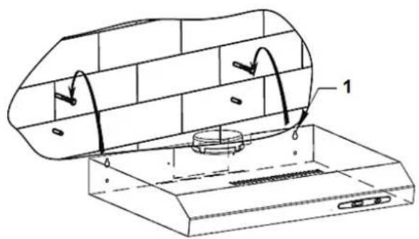 PKM KHU602H - L'installation sur un placard. - 7