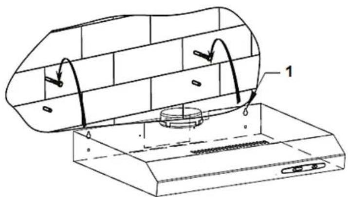PKM KHU602H - Installation an einem Schrank. - 9