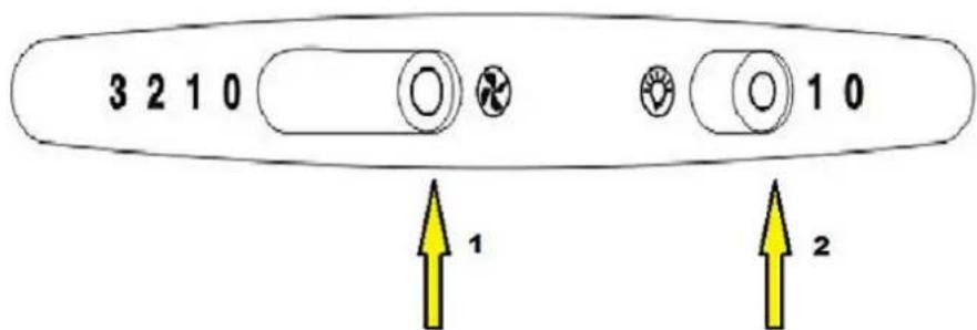 PKM KHU602H - Panneau de control - 1
