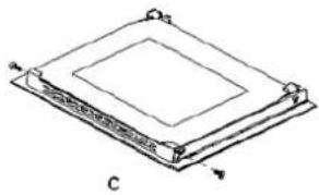 PKM F72B - Reinstalling of the oven door - 1
