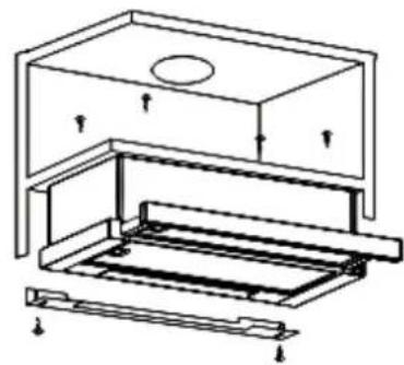 PKM KHU60EB - Einbaumogglichkeit 2/unter einem Schrank (Abb.2): - 3