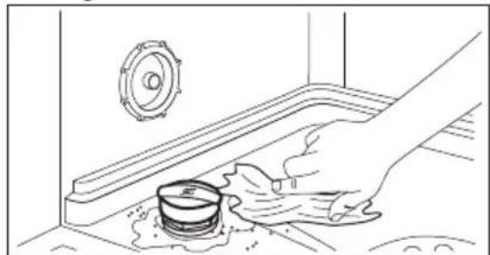 AEG FFB62427ZM - Comment remplir le réservoir de sel - 2