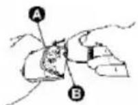 SINBO SHC 4371 - Fixation de la lame - 1