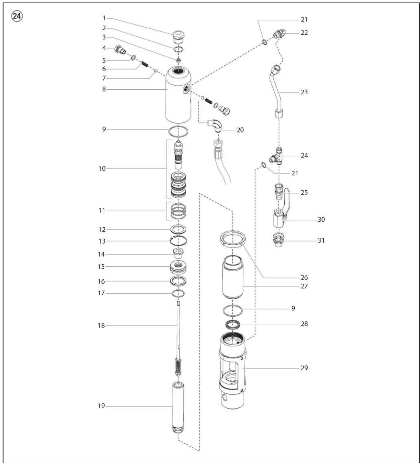WAGNER HeavyCoat 950 G SSP - Tableau des buses Airless - 6
