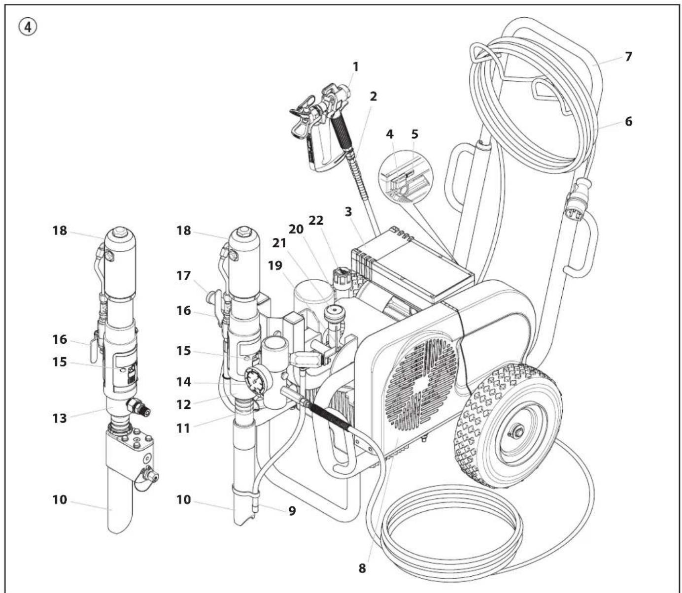 WAGNER HeavyCoat 950 G SSP - Illustration of electric HC units - 1