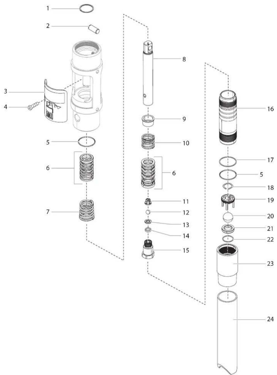 WAGNER HeavyCoat 950 G SSP - Tableau des buses Airless - 7