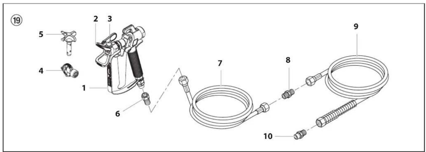 WAGNER HeavyCoat 950 G SSP - Tableau des buses 2SPEED tip - 3