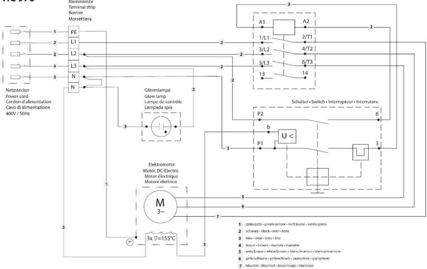 WAGNER HeavyCoat 950 G SSP - Schaltplan Electrical Schematic Schéma électrique Schema elettrico - 2