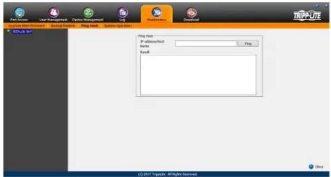 Tripp Lite B020U0819IP - Ping Host - 1
