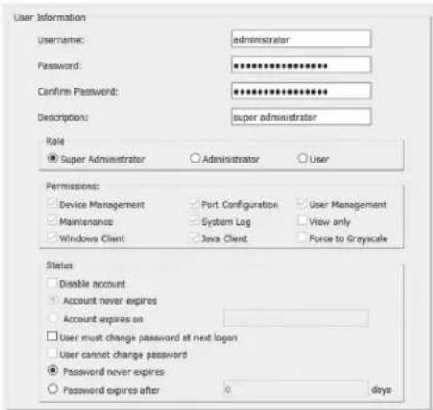 Tripp Lite B020U0819IP - Changing the Super Administrator Login - 2