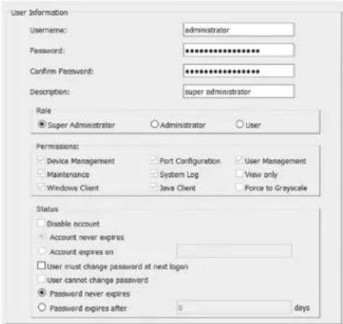 Tripp Lite B020U0819IP - Changer l'identifiant de connexion du super administrateur - 2