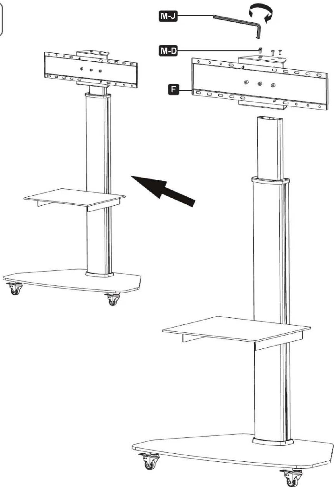 Tripp Lite DMCS3770SG75W - Ensemble - 2