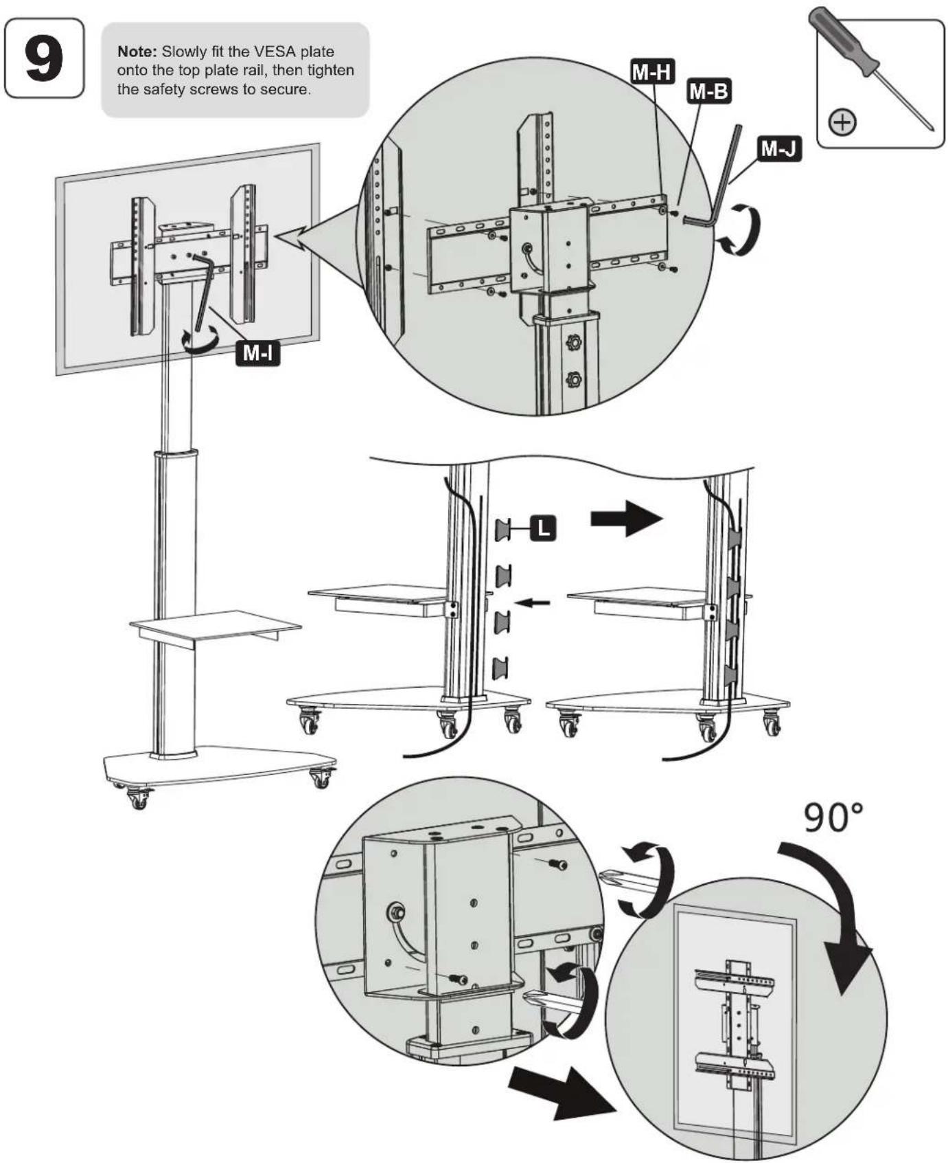 Tripp Lite DMCS3770SG75W - Assembly - 1