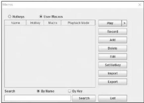 Tripp Lite B020U1619IP - User Macros - 1