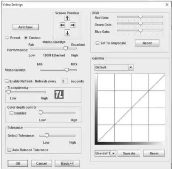 Tripp Lite B020U1619IP - Gamma Adjustment - 1