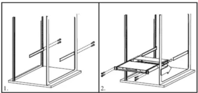 Tripp Lite B020U1619IP - 2-Post Rack Mounting - 1