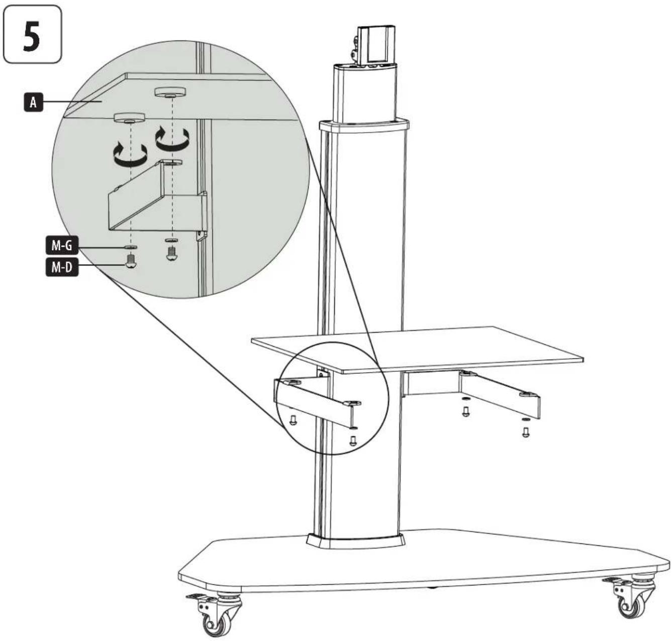 Tripp Lite DMCS3255SG62W - Порядок сборки - 1