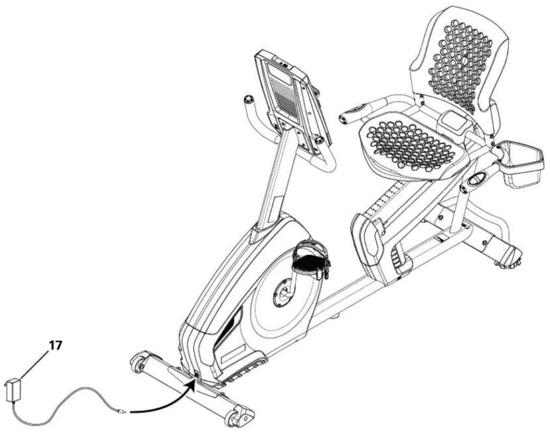 Nautilus R624 - Arrimez les pédales au châssis - 3