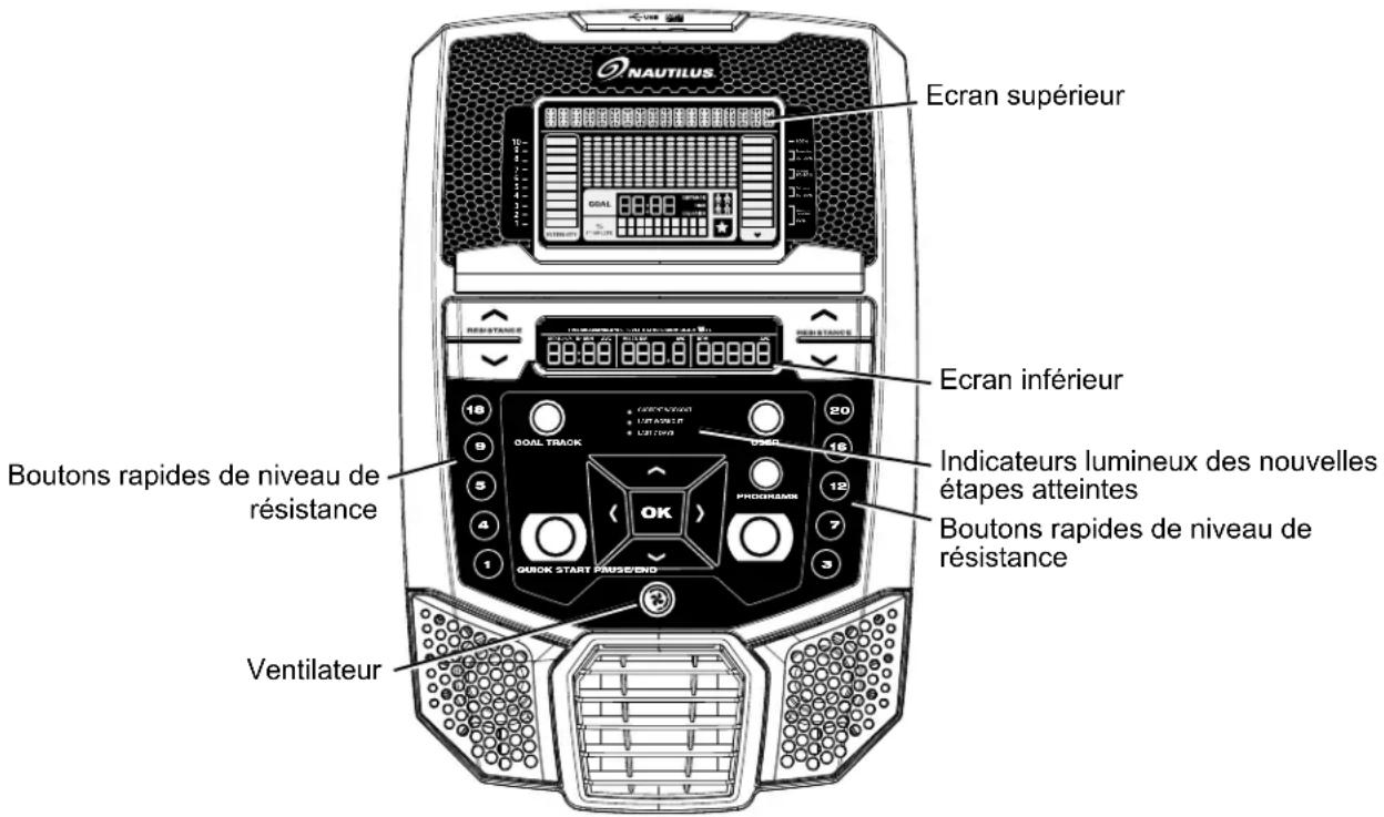 Nautilus U624 - Caractéristiques de la console - 1