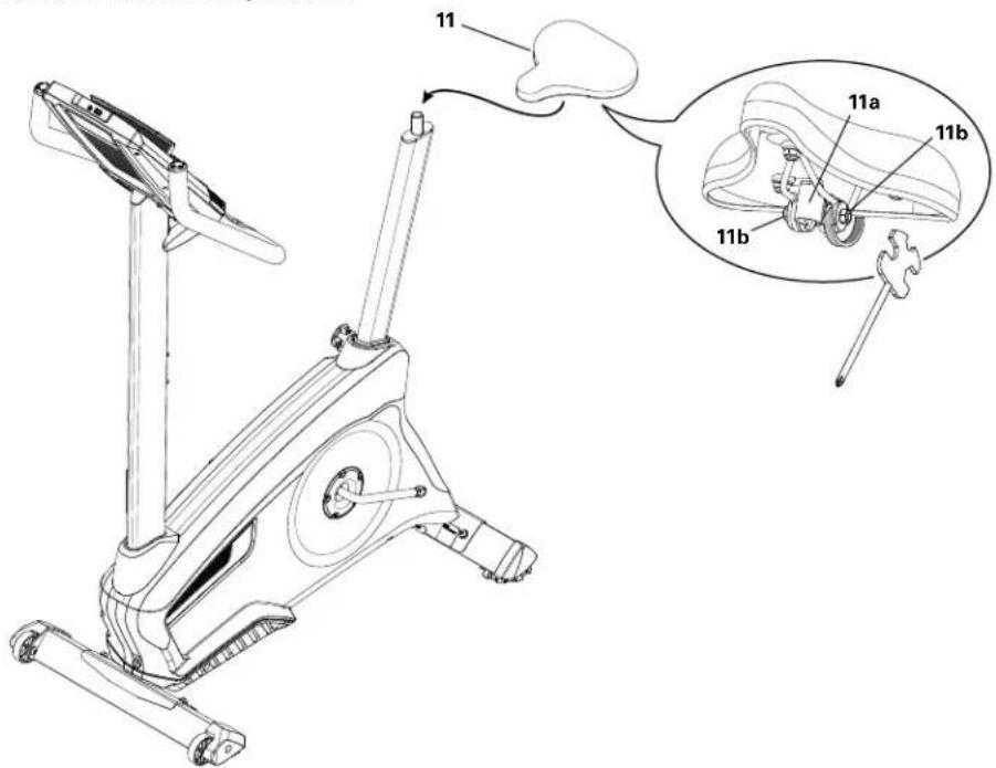 Nautilus U624 - Arrimez la selle au tube - 1