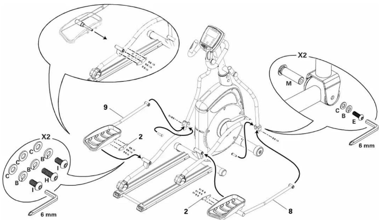 Nautilus T686 - Connectez le câble inférieur de la console - 2