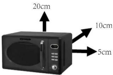 Wolkenstein WMW720 SG - Distance minimale: - 1
