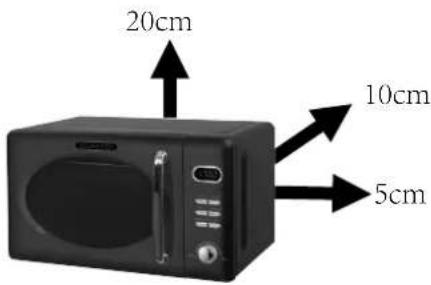 Wolkenstein WMW720 SC - Installation of the appliance - 1