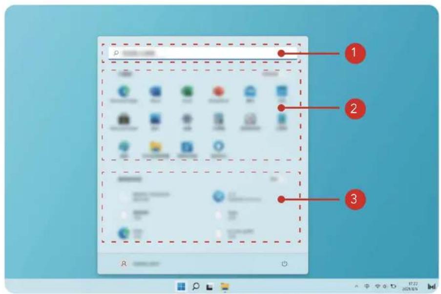 HONOR MagicBook 16 - Utiliser le menu démarrer - 1
