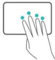 HONOR MagicBook 16 - Gestes courants sur le pavé tactile - 1