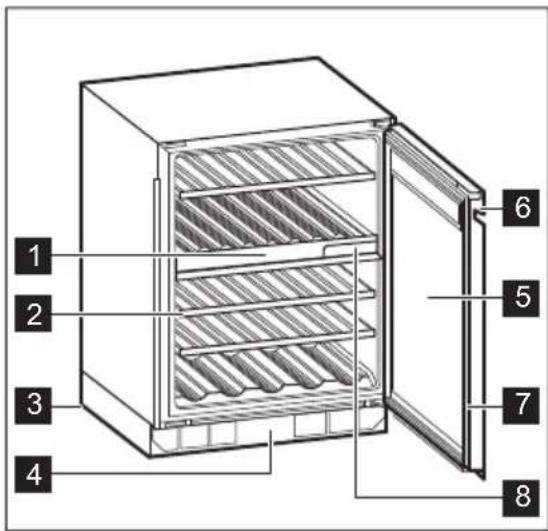 ELECTROLUX EWUD040B8B - Descripción del producto - 1