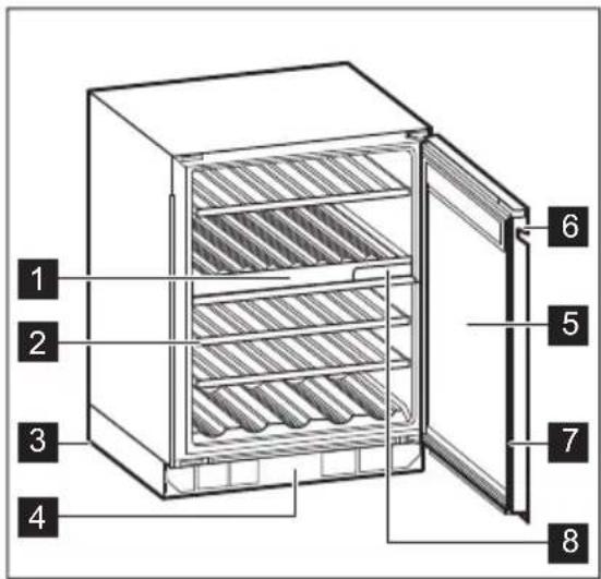 ELECTROLUX EWUD040B8B - Tuotteen yleiskatsaus - 1