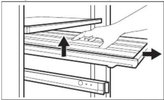 ELECTROLUX EWUD040B8B - Fjerne hyller - 1