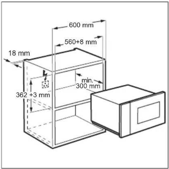 AEG MSB2057DB - Instalação - preparação prévia - 1
