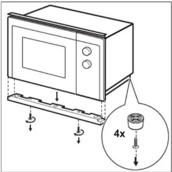 AEG MSB2057DB - Instalacja – przygotowanie - 2