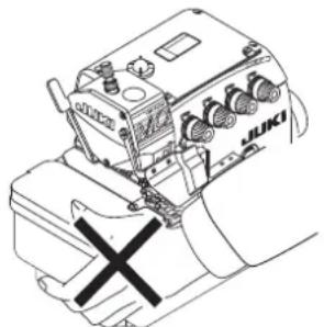 JUKI MO6800D - Precautions to be taken so as to use the MO-6800D Series more safely - 3
