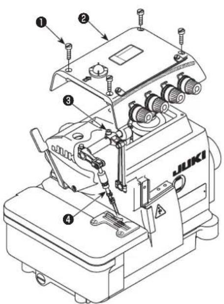 JUKI MO6800D - AVVERTIMENTO : - 1